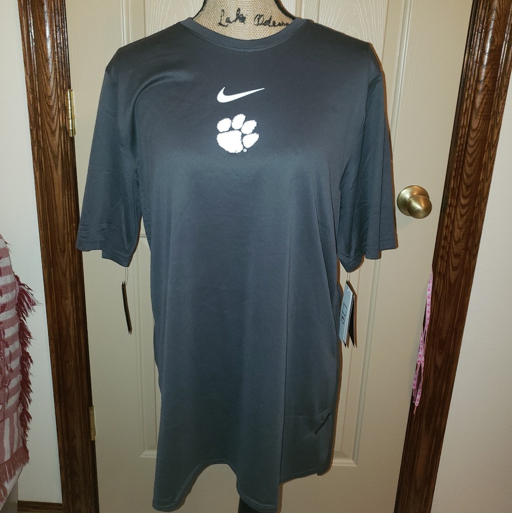 Clemson nike dry fit shirt mens